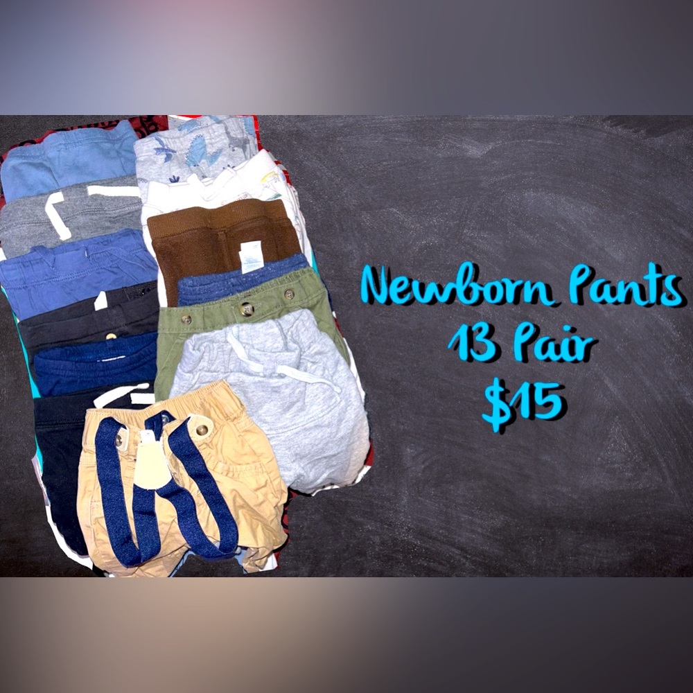 Newborn Baby Boy Pants